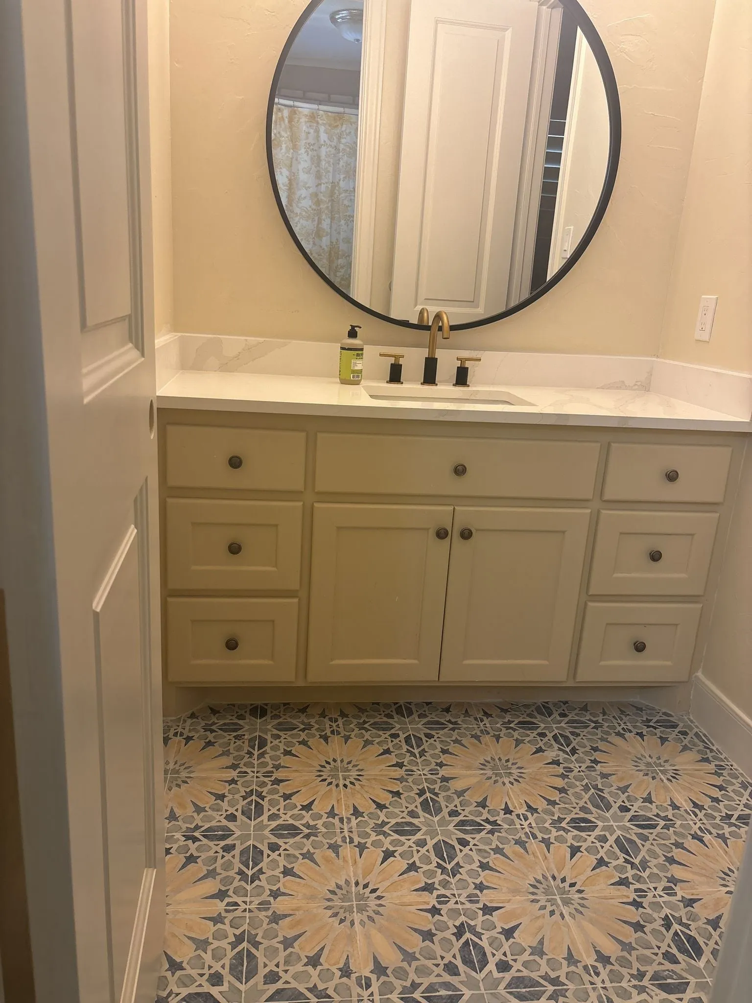 Custom built-in cabinetry and millwork from a whole home renovation in Sterling Ridge, The Woodlands, TX